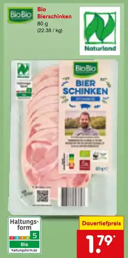 Netto Marken-Discount Biobio bierschinken Angebot