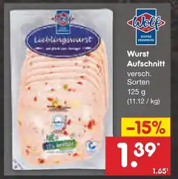 Netto Marken-Discount Wolf wurst aufschnitt Angebot