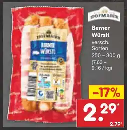 Netto Marken-Discount Berner würstl Angebot