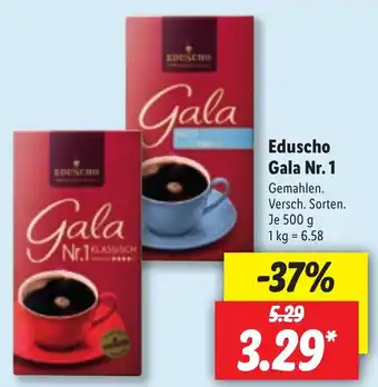 Lidl Eduscho Gala Nr. 1 , 500g Angebot