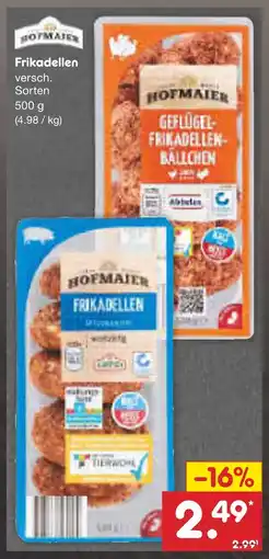 Netto Marken-Discount Hofmaier geflügel-frikadellen-bällchen Angebot