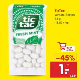 Netto Marken-Discount Tictac fresh mint Angebot