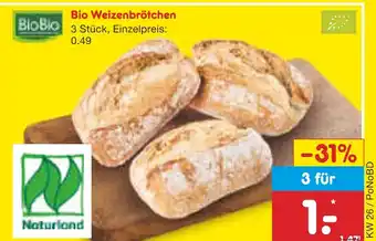 Netto Marken-Discount Biobio bio weizenbrötchen Angebot