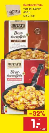 Netto Marken-Discount Botato bratkartoffeln Angebot