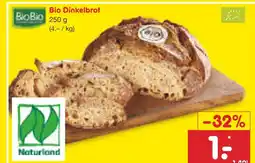 Netto Marken-Discount Biobio bio dinkelbrot Angebot