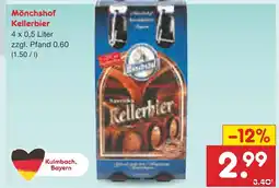 Netto Marken-Discount Mönchshof kellerbier Angebot