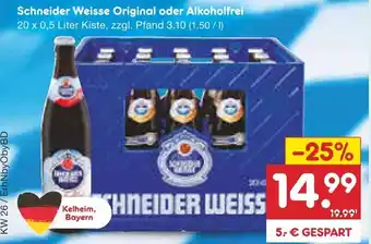 Netto Marken-Discount Schneider weisse original oder alkoholfrei Angebot