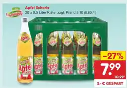 Netto Marken-Discount Fruchtiger apfel schorle Angebot
