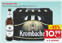 Netto Marken-Discount Krombacher pils Angebot
