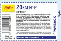 Netto Marken-Discount Payback 20fach °p Angebot