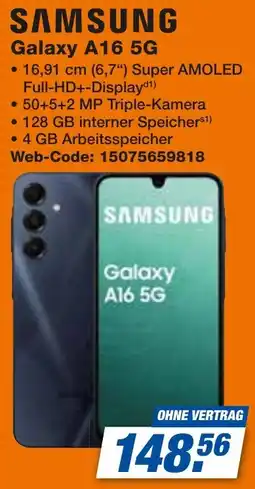 expert Techno Land SAMSUNG Galaxy A16 5G Angebot