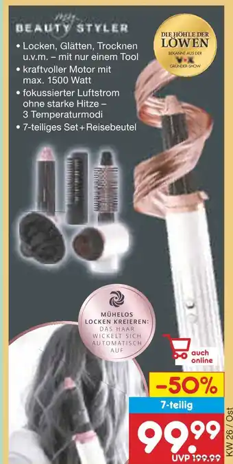 Netto Marken-Discount Die höhle der löwen beauty styler Angebot