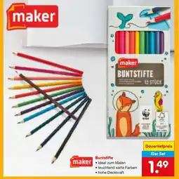 Netto Marken-Discount Maker buntstifte Angebot