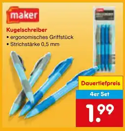 Netto Marken-Discount Maker kugelschreiber Angebot