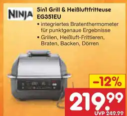 Netto Marken-Discount Ninja 5in1 grill & heißluftfritteuse eg351eu Angebot