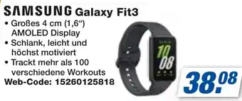 expert Techno Land SAMSUNG Galaxy Fit3 Angebot