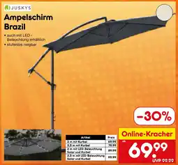 Netto Marken-Discount Juskys ampelschirm brazil Angebot