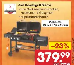 Netto Marken-Discount 3in1 kombigrill sierra Angebot