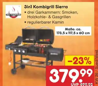 Netto Marken-Discount 3in1 kombigrill sierra Angebot