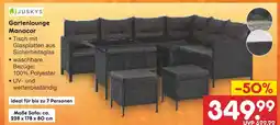 Netto Marken-Discount Juskys gartenlounge manacor Angebot