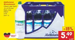 Netto Marken-Discount Adelholzener mineralwasser Angebot