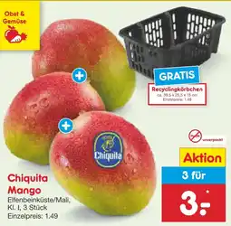 Netto Marken-Discount Chiquita mango Angebot