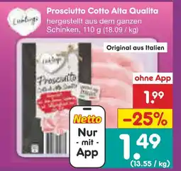 Netto Marken-Discount Lindberg prosciutto cotto alta qualita Angebot