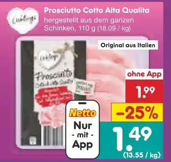 Netto Marken-Discount Lindberg prosciutto cotto alta qualita Angebot