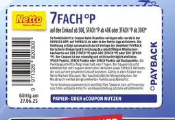 Netto Marken-Discount Payback 7fach °p Angebot