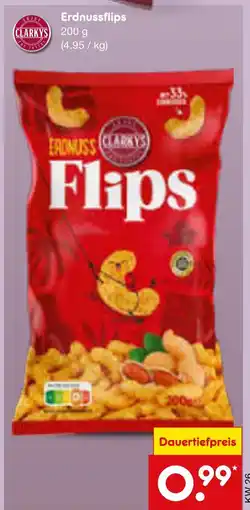 Netto Marken-Discount Clarky's erdnussflips Angebot