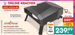 Netto Marken-Discount Grill fürst gas pizzaofen 305 Angebot