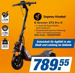 expert Techno Land Segway-Ninebot E-Scooter ZT3 Pro D Angebot