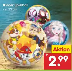 Netto Marken-Discount Kinder spielball Angebot