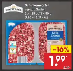 Netto Marken-Discount Hofmaier schinkenwürfel Angebot