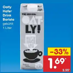 Netto Marken-Discount Oatly hafer drink barista Angebot