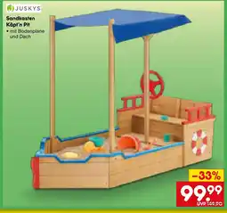 Netto Marken-Discount Juskys sandkasten käpt’n pit Angebot