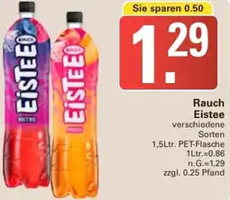 WEZ Rauch Eistee Angebot