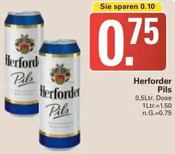 WEZ Herforder Pils Angebot