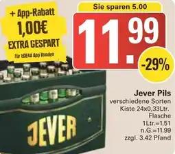 WEZ Jever Pils Angebot