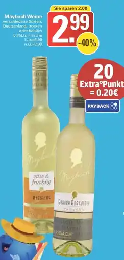 WEZ Maybach Weine Angebot