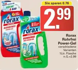 WEZ Rorax Rohrfrei Power-Gel Angebot