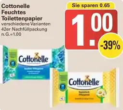 WEZ Cottonelle Feuchtes Toilettenpapier Angebot