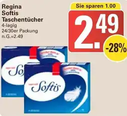 WEZ Regina Softis Taschentücher Angebot