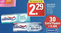 WEZ Odol-Med3 Zahncreme Angebot