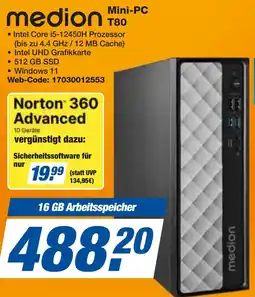 expert Techno Land medion Mini-PC T80 Angebot
