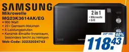 expert Techno Land SAMSUNG Mikrowelle MG23K3614AK/EG Angebot