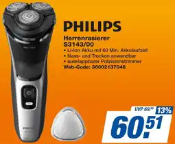 expert Techno Land PHILIPS Herrenrasierer S3143/00 Angebot