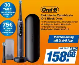 expert Techno Land Oral-B Elektrische Zahnbürste iO 8 Black Onyx Angebot