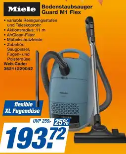 expert Techno Land Miele Bodenstaubsauger Guard M1 Flex Angebot