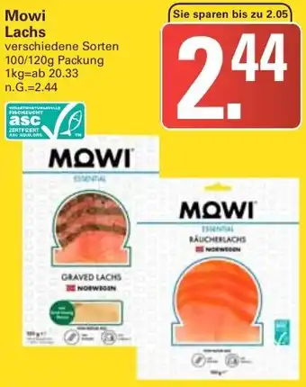 WEZ Mowi Lachs Angebot